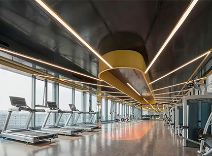 以應(yīng)路而生為設(shè)計靈感的辦公室裝修設(shè)計空間如何打造——華天科技